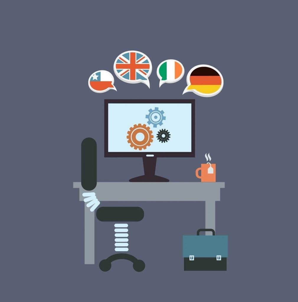 translation services provider work desk