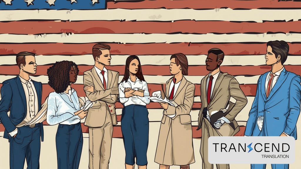 Multilingual Teams and Translation Services working in a US company